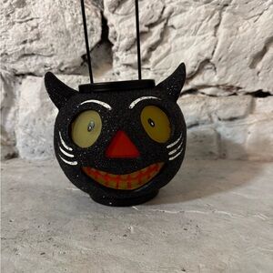 Department 56 Black Cat Halloween Decor